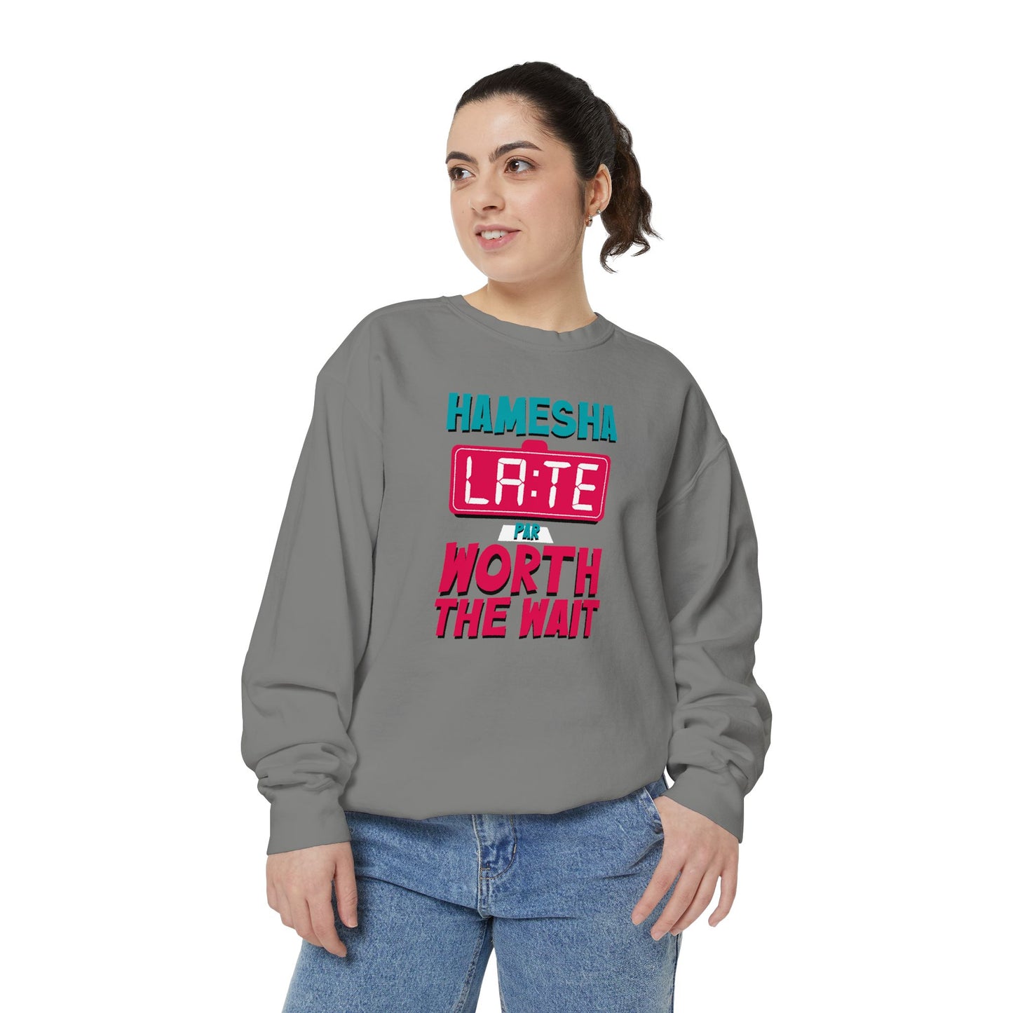 Hamesha Late Garment-Dyed Sweatshirt