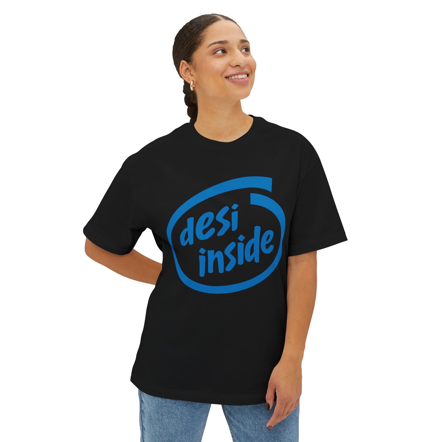 Desi Inside Oversized Tee