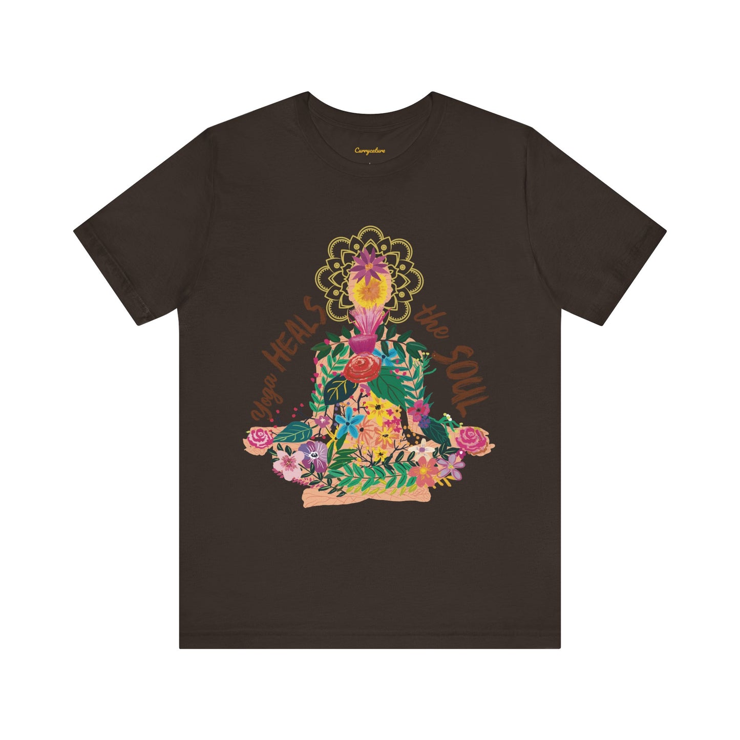Yoga Heals The Soul Graphic T-shirt