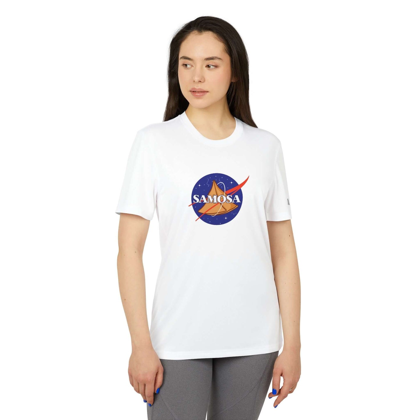Samosa adidas® Unisex Sport T-shirt - Currycature 🇺🇸