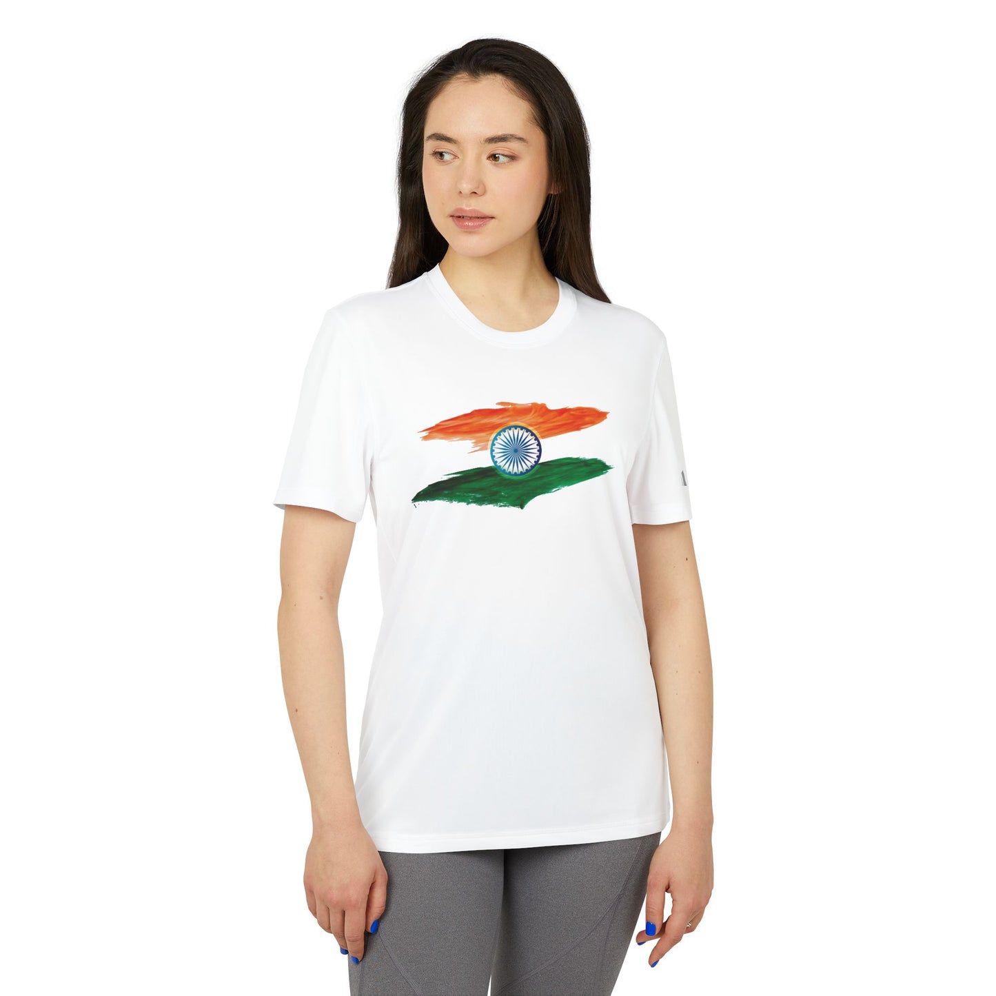 India adidas® Unisex Sport T-shirt - Currycature 🇺🇸