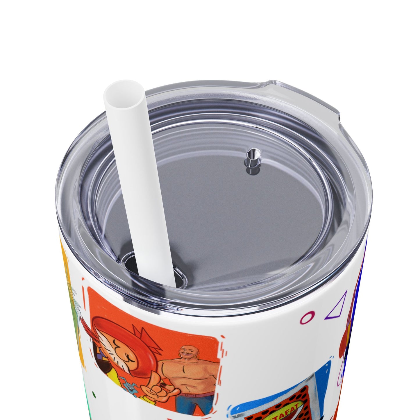 Good old memories Skinny Tumbler with Straw, 20oz