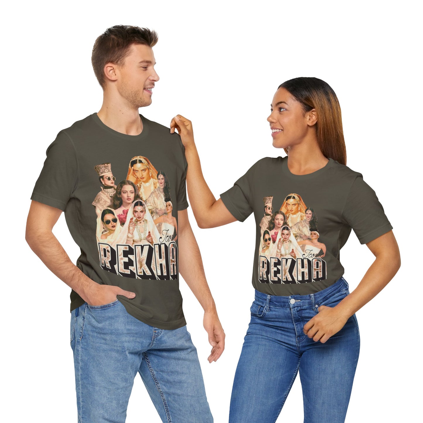 Iconic Rekha Graphic T-shirt