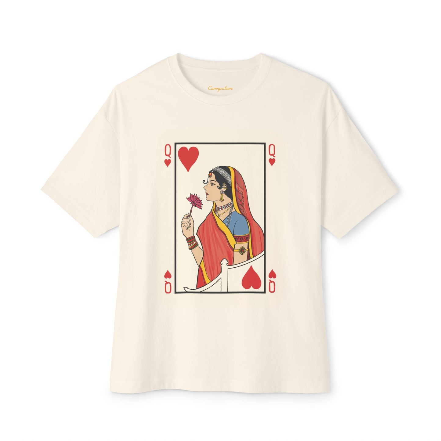 Queen of Hearts Oversized Tee