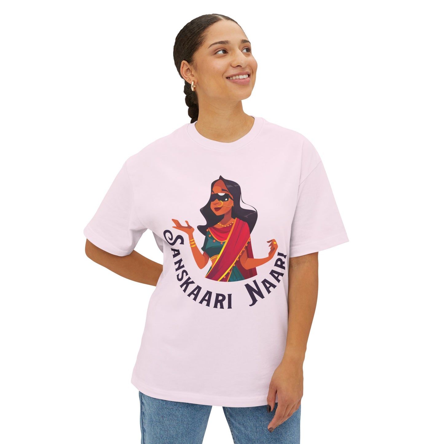 Sanskaari Naari Oversized Tee