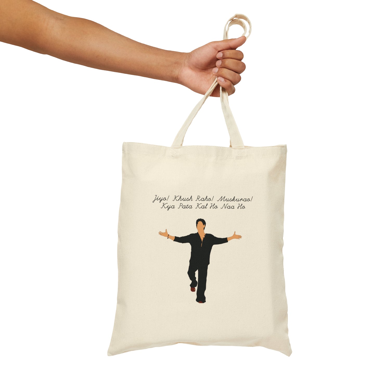 Kal ho na ho Cotton Canvas Tote Bag - Currycature 🇺🇸