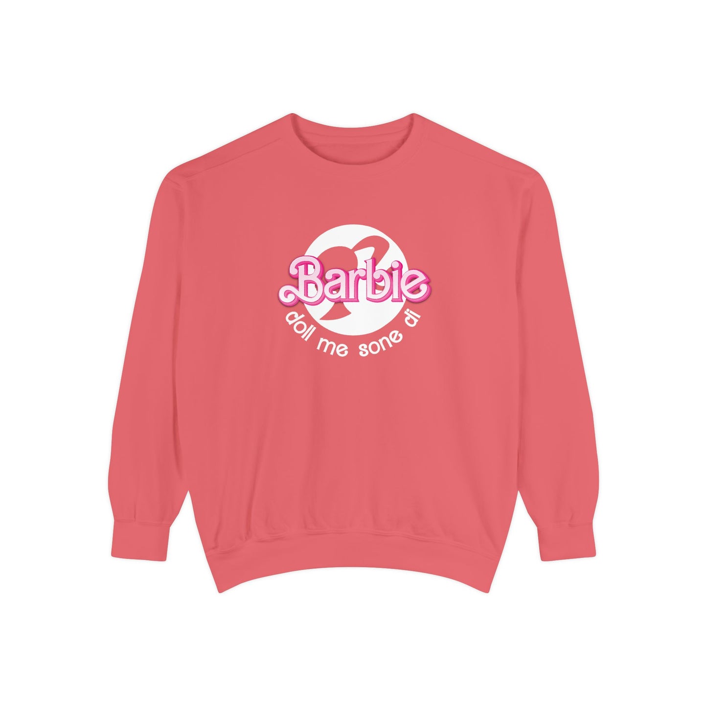 Barbie Doll Garment-Dyed Sweatshirt