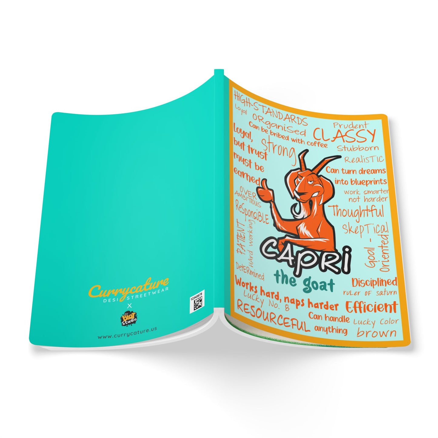 Capricorn Softcover Journal