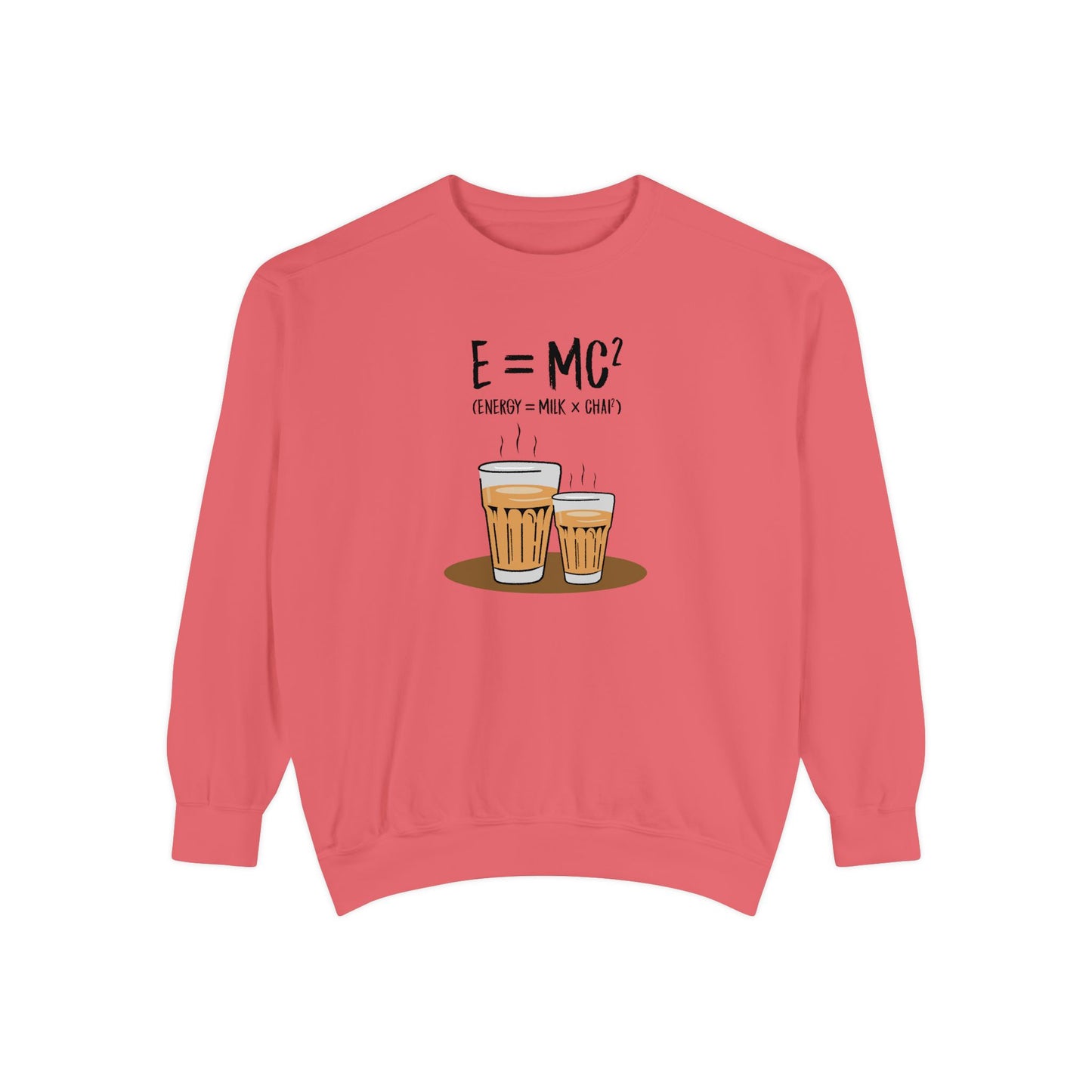 Energy = Chai Unisex Garment-Dyed Sweatshirt