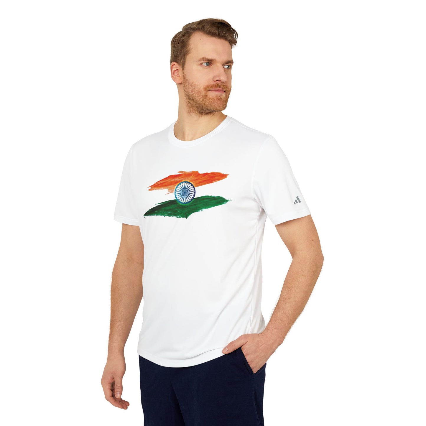 India adidas® Unisex Sport T-shirt - Currycature 🇺🇸