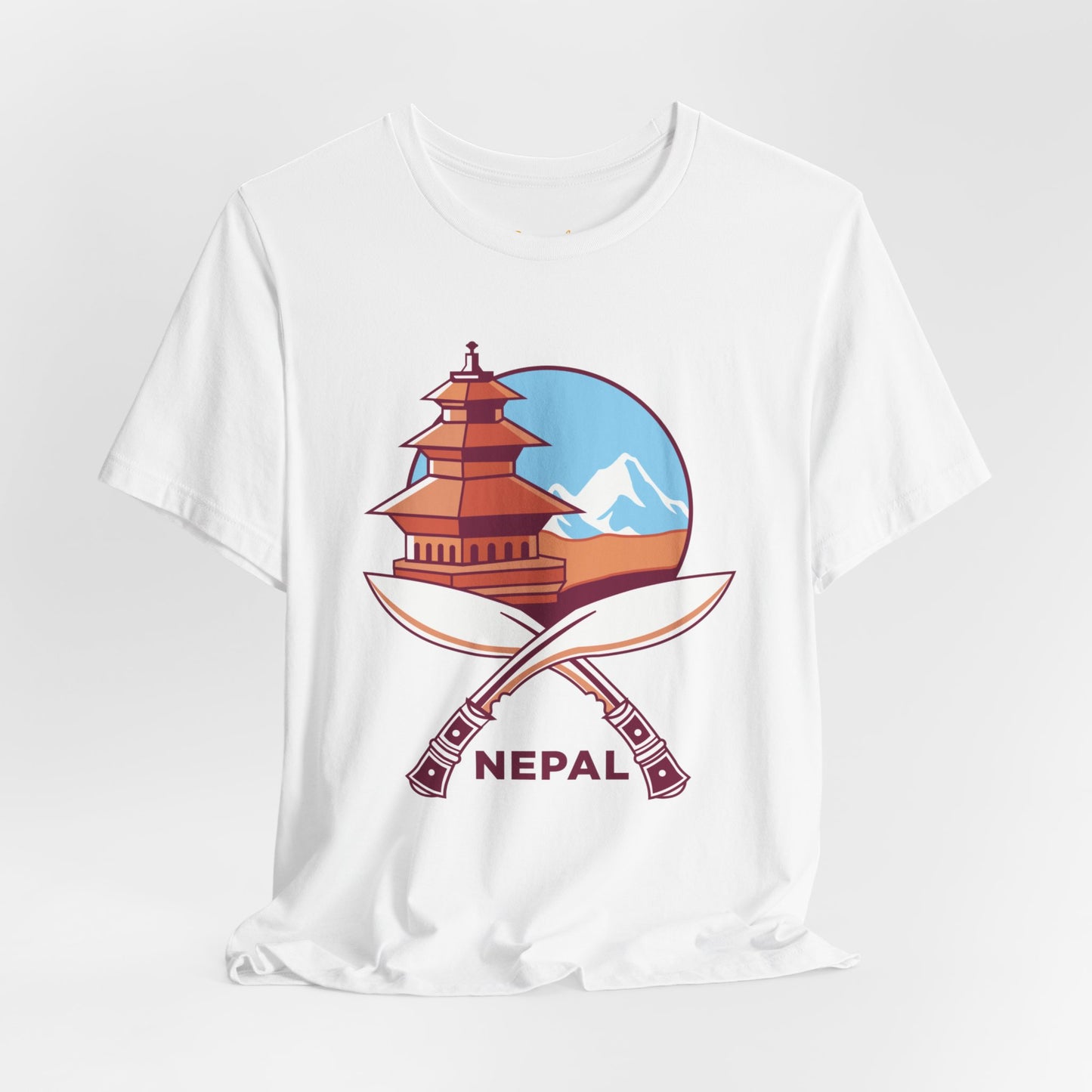 Nepal Graphic T-shirt - Currycature ๐บ๐ธ