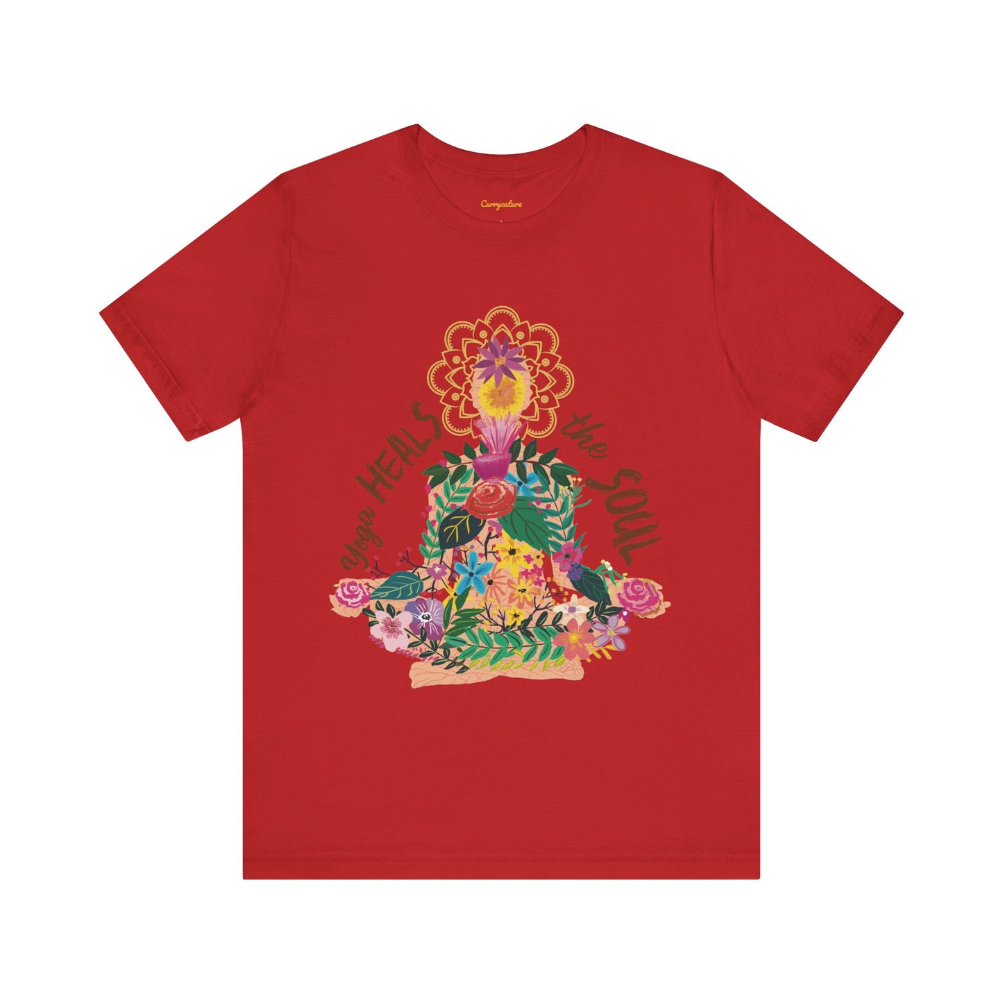 Yoga Heals The Soul Graphic T-shirt