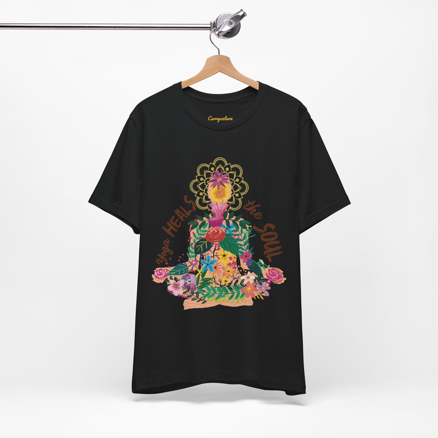 Yoga Heals The Soul Graphic T-shirt