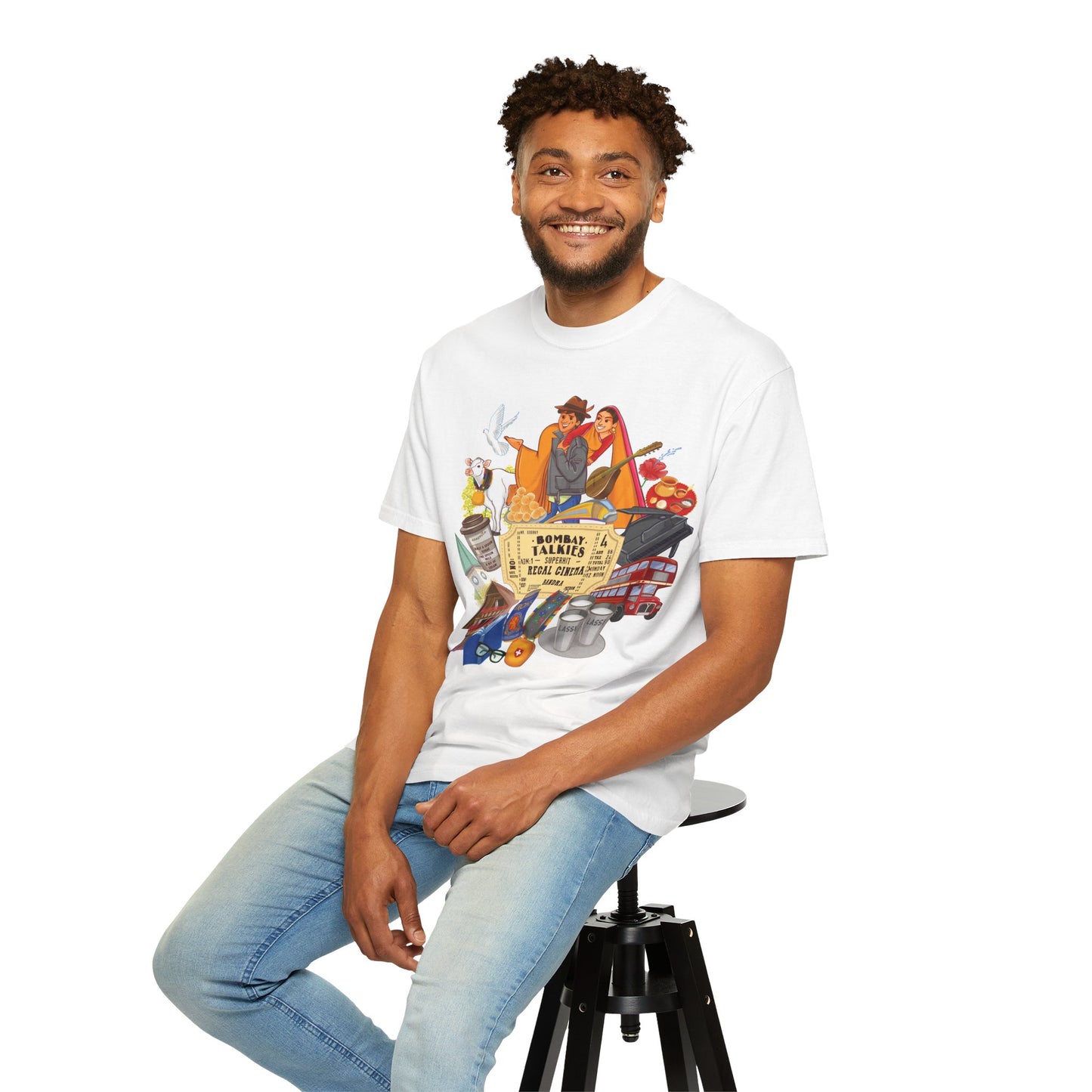 DDLJ graphic tee