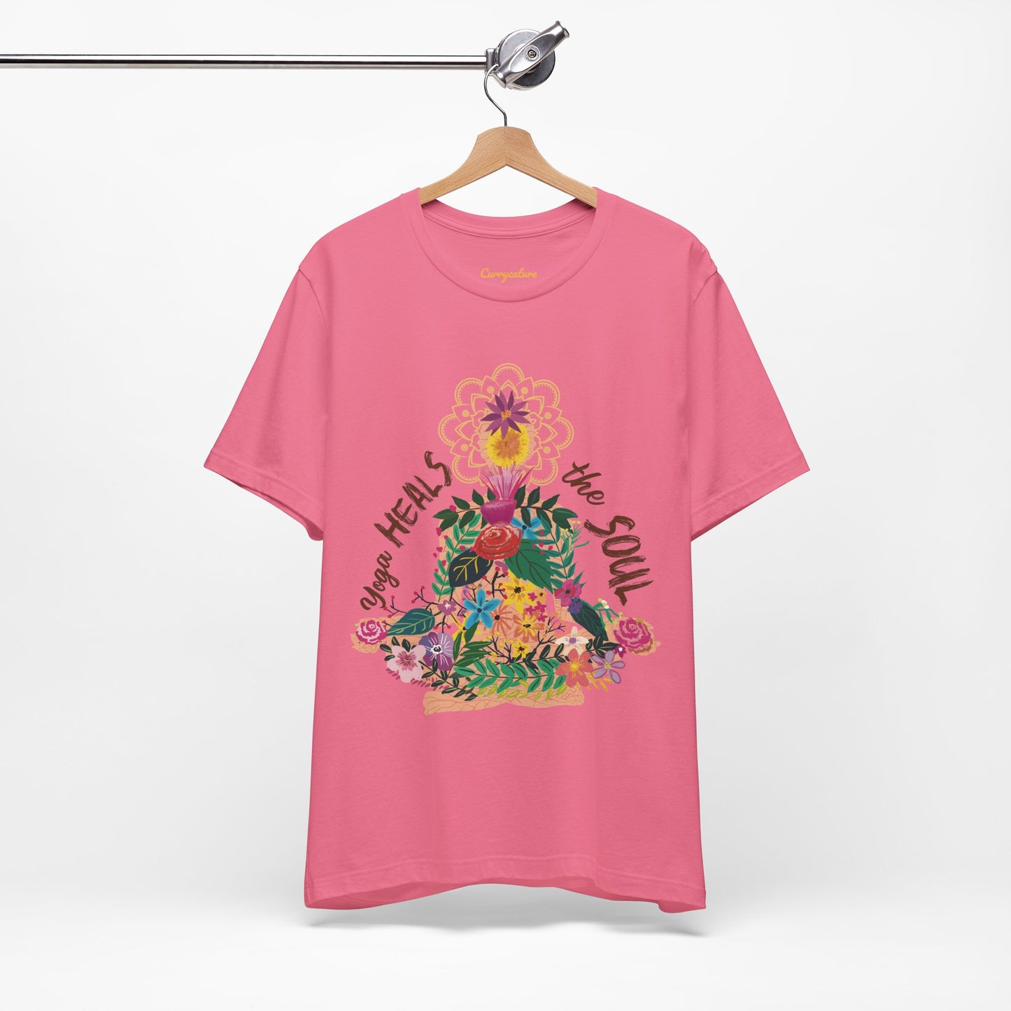 Yoga Heals The Soul Graphic T-shirt
