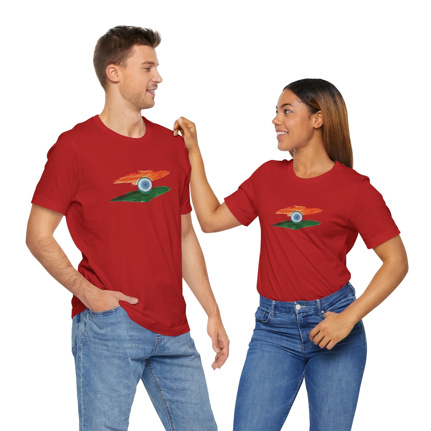 Tricolor Graphic T-shirt