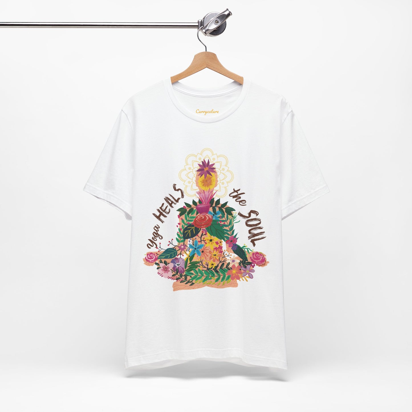 Yoga Heals The Soul Graphic T-shirt