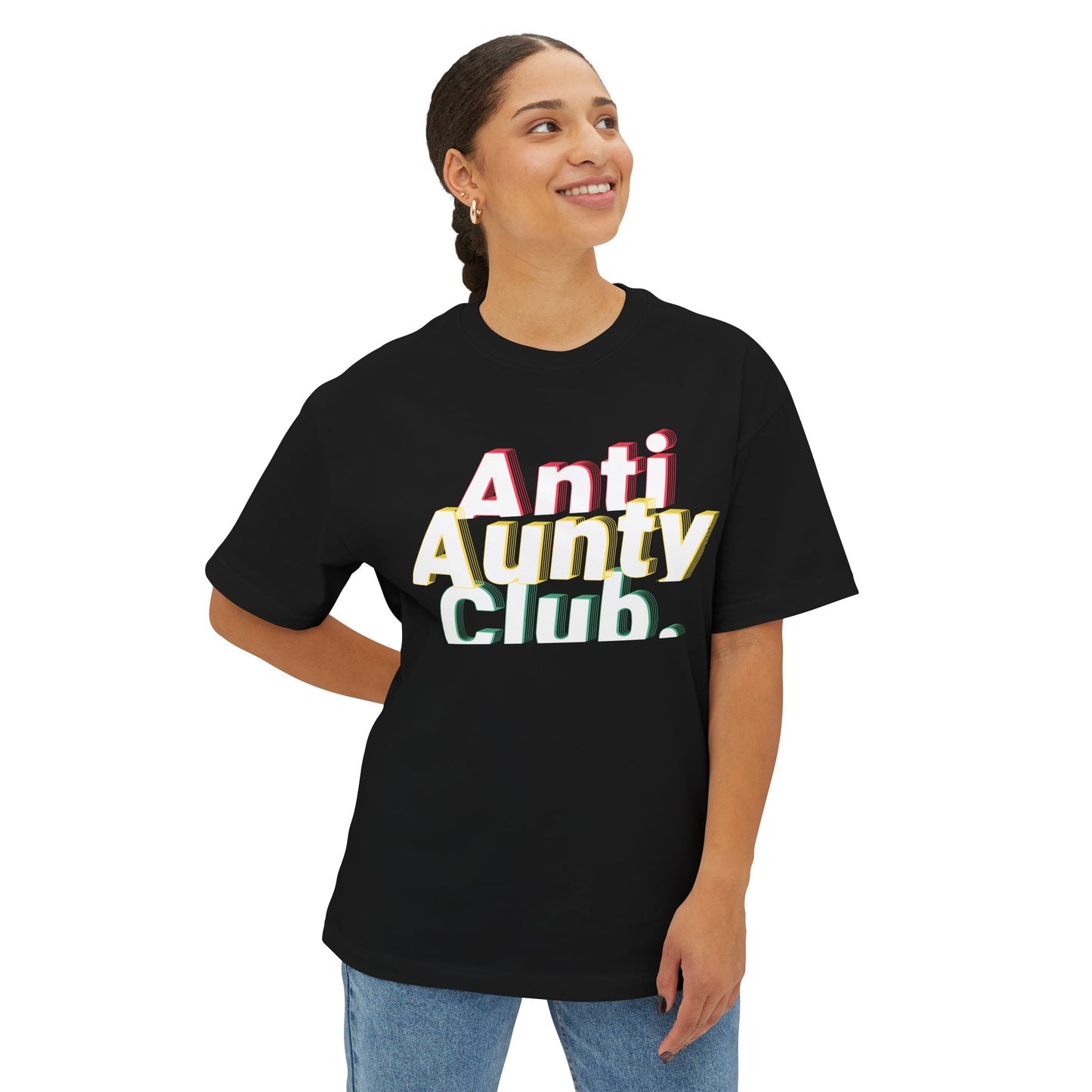 Anti Aunty Club Oversized Tee