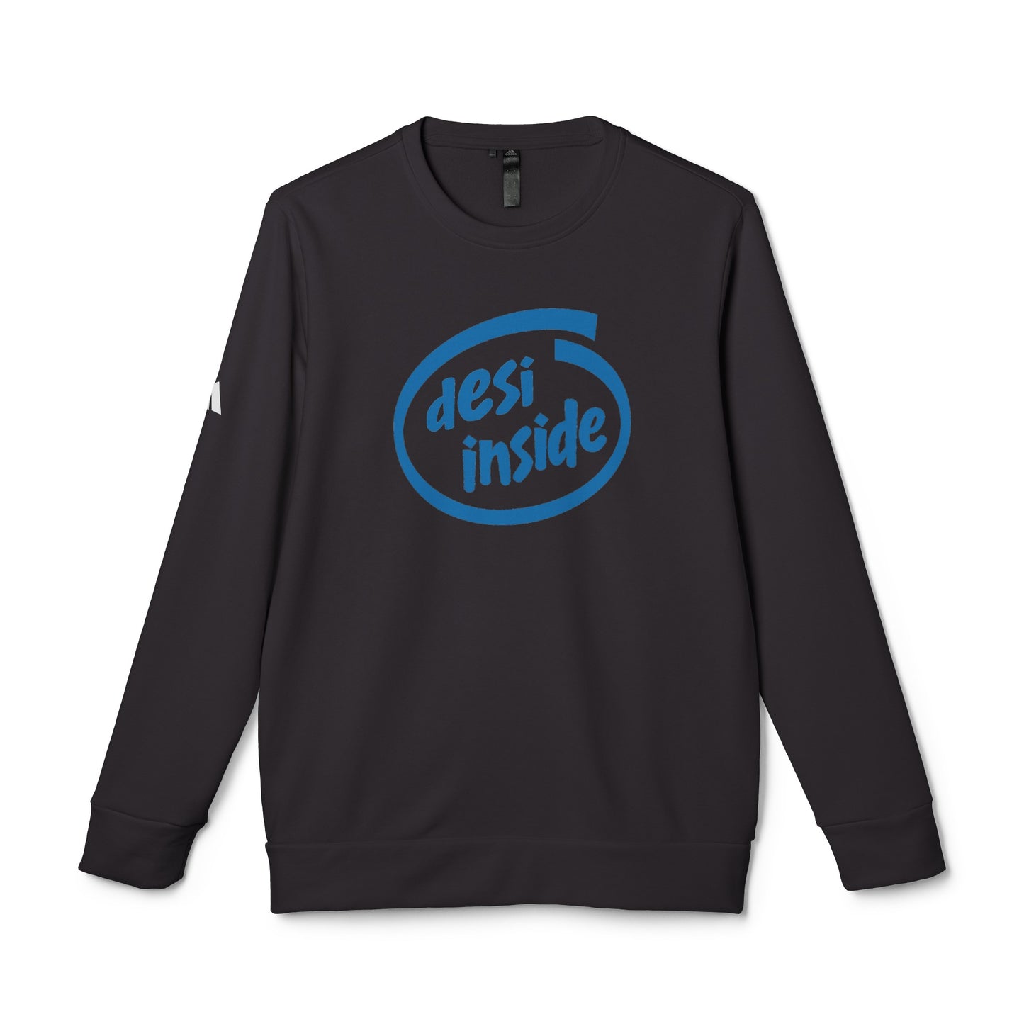 Desi Inside adidas® Unisex Fleece Crewneck Sweatshirt - Currycature 🇺🇸