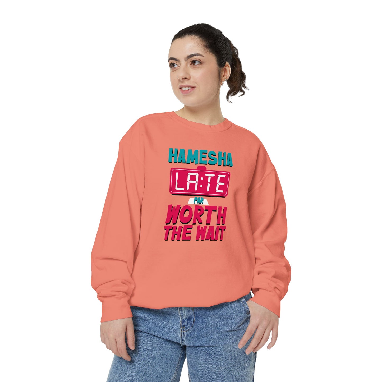 Hamesha Late Garment-Dyed Sweatshirt