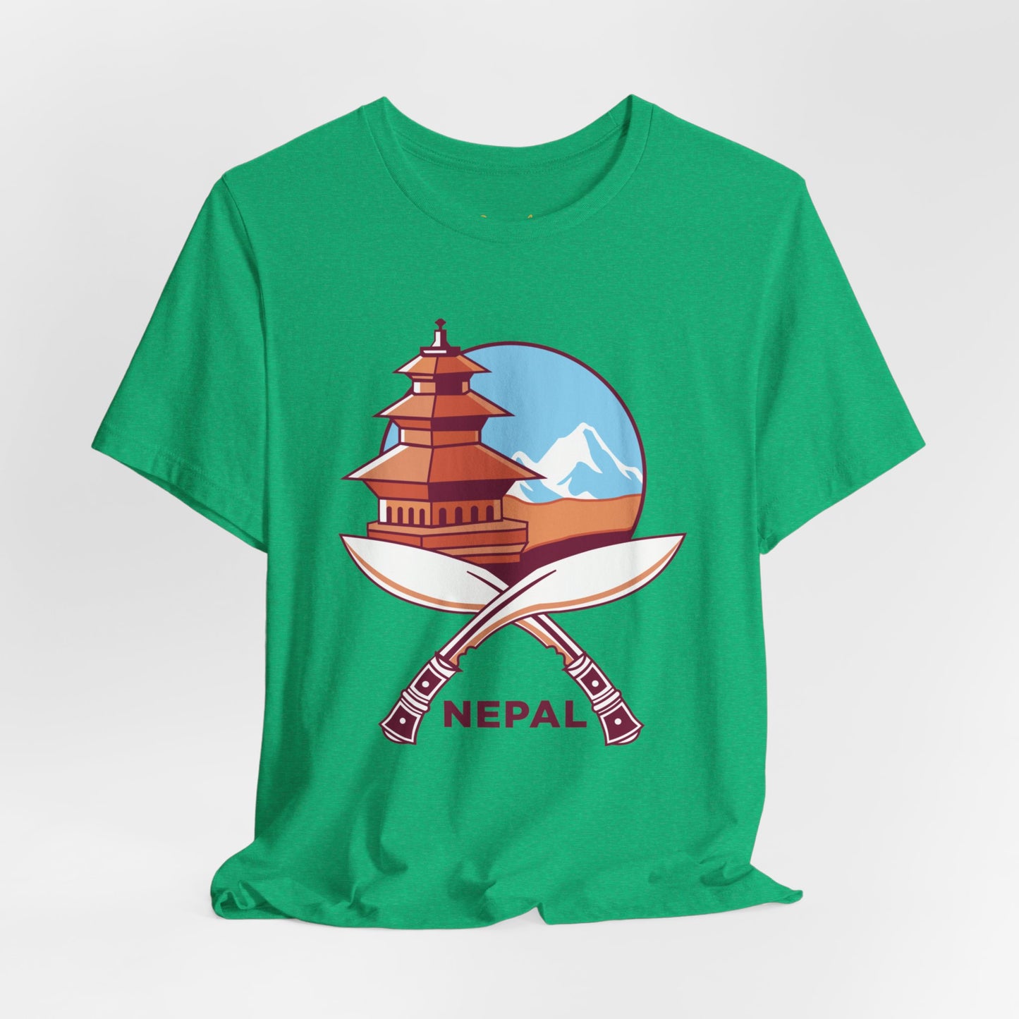 Nepal Graphic T-shirt - Currycature ๐บ๐ธ