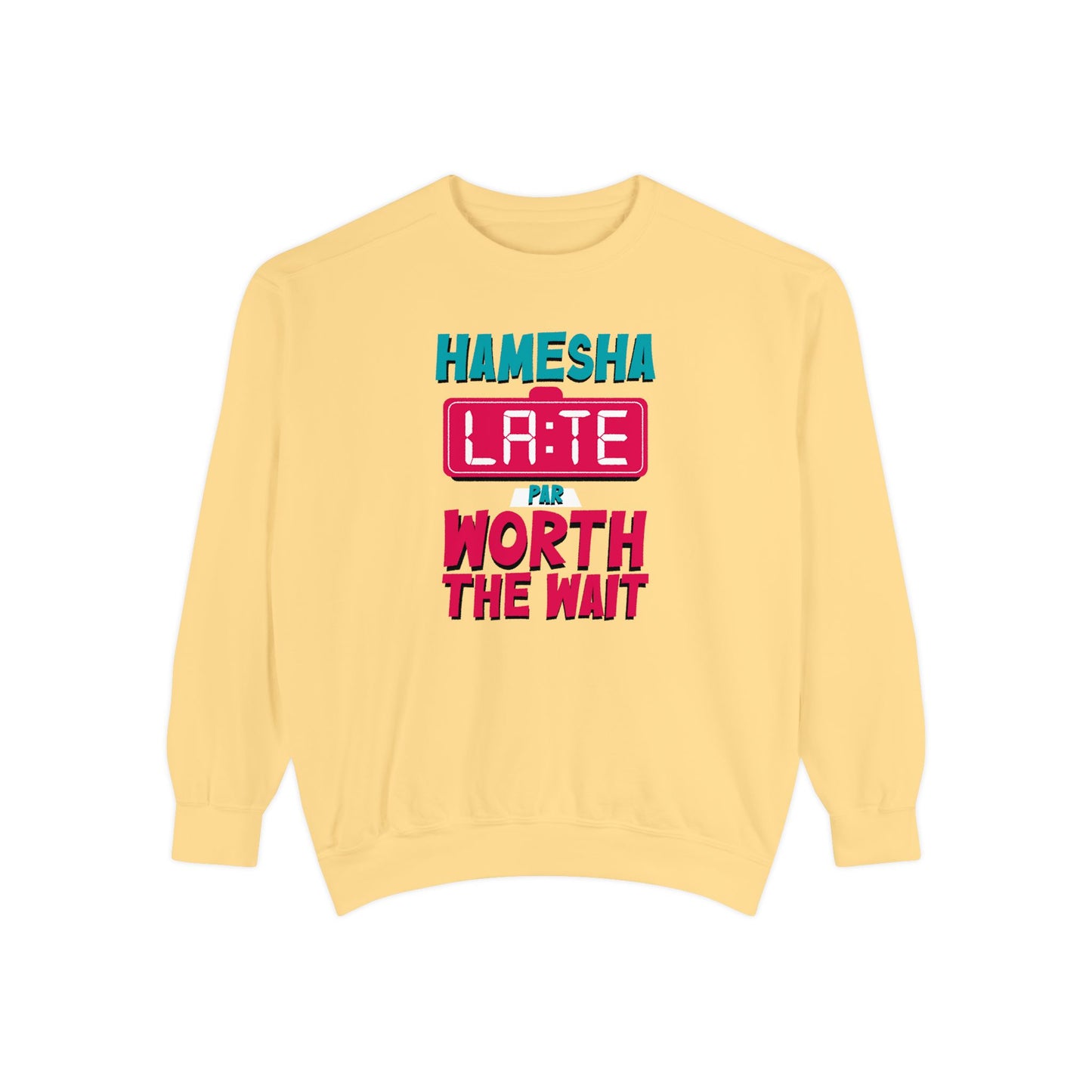 Hamesha Late Garment-Dyed Sweatshirt
