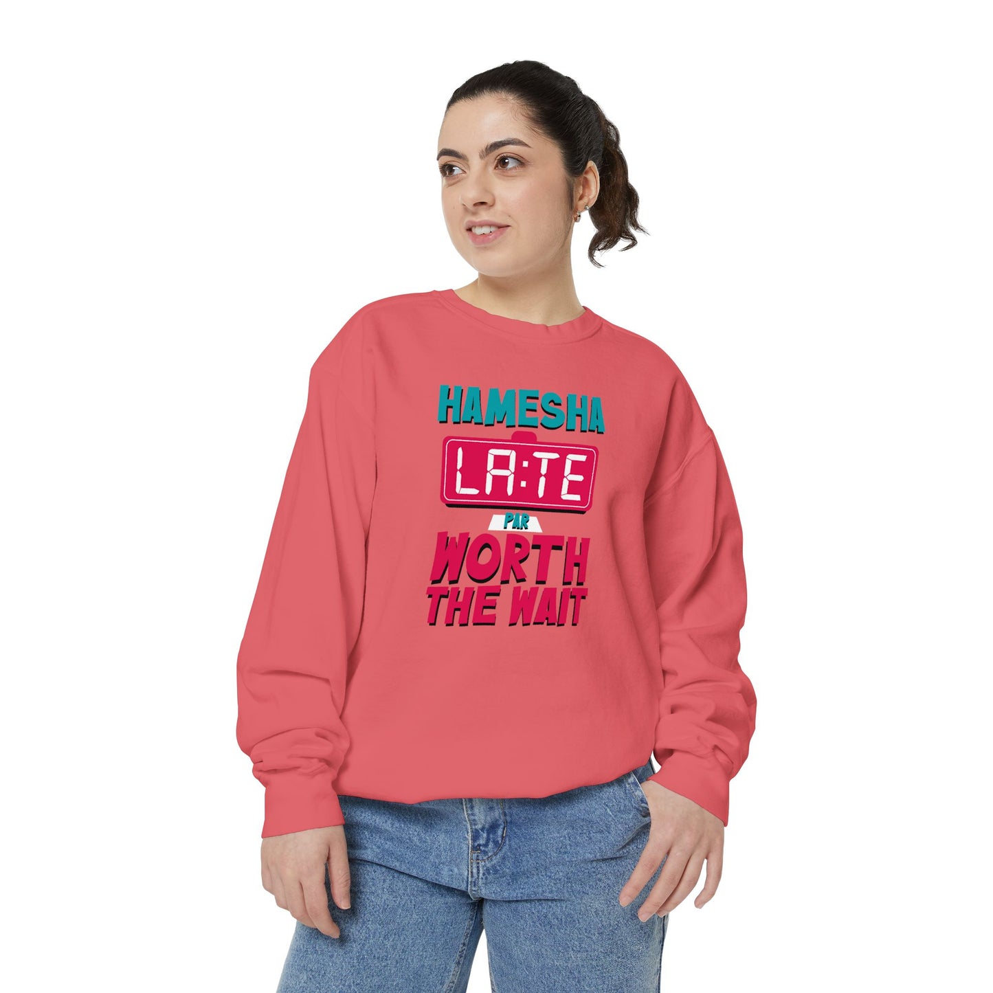 Hamesha Late Garment-Dyed Sweatshirt