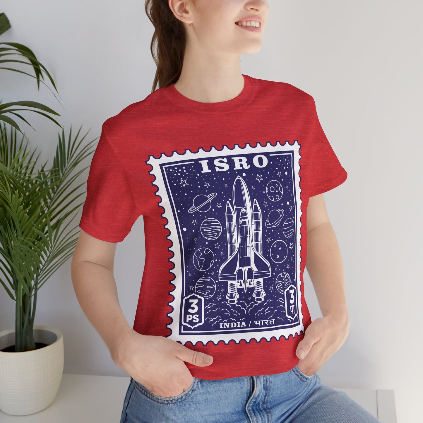 ISRO Graphic T-shirt