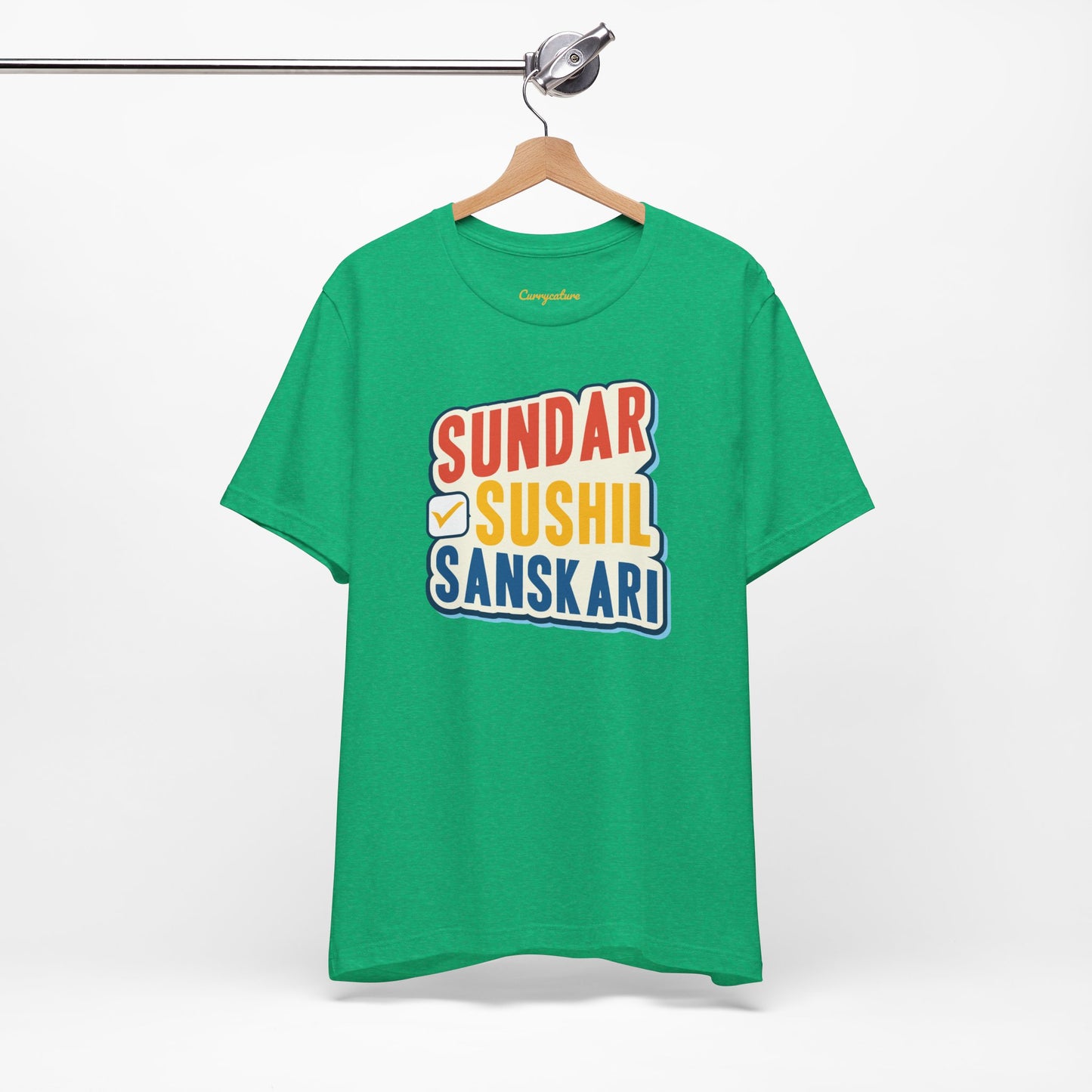 Sundar Sushil Sanskari Graphic T-shirt