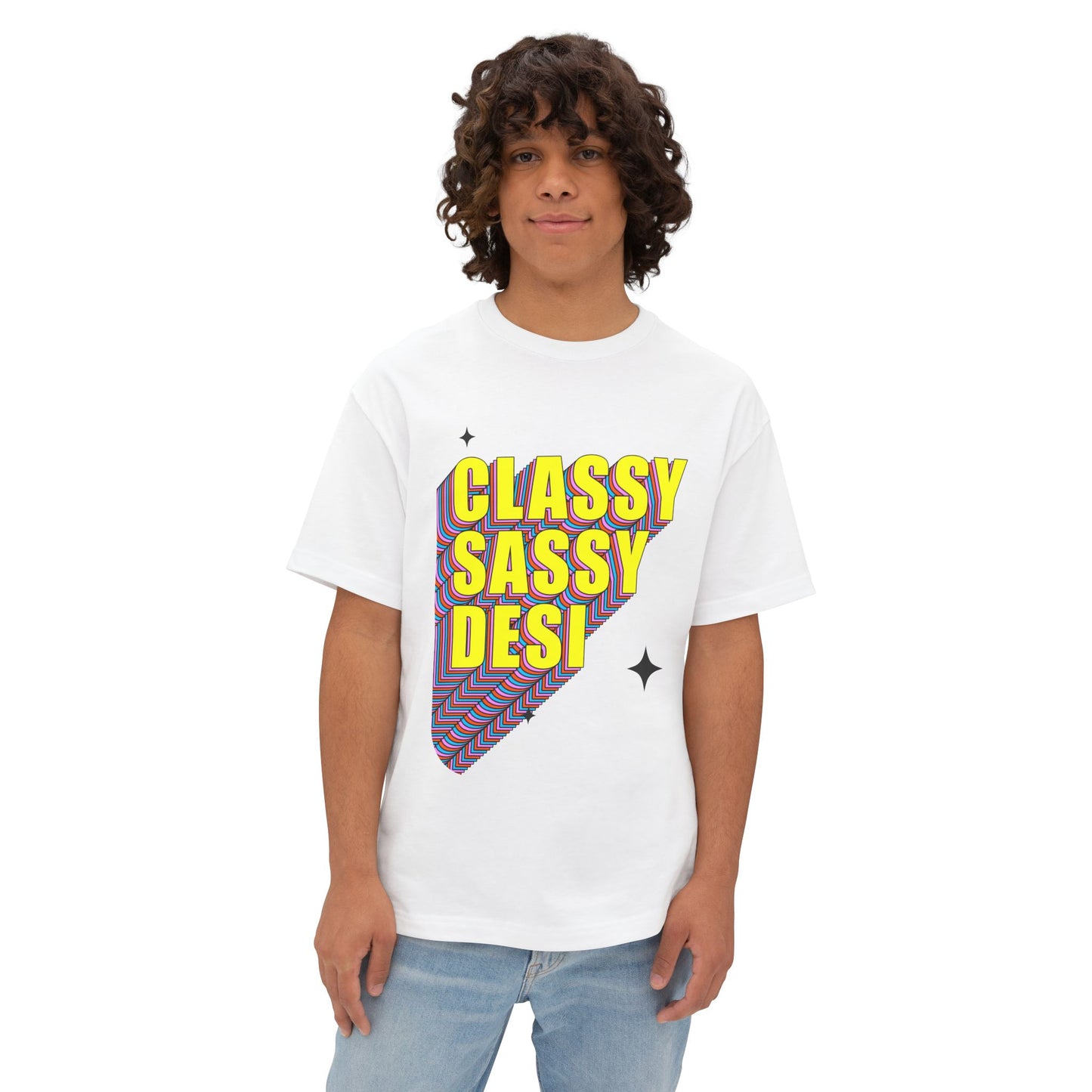 Classy Sassy Desi Oversized Tee