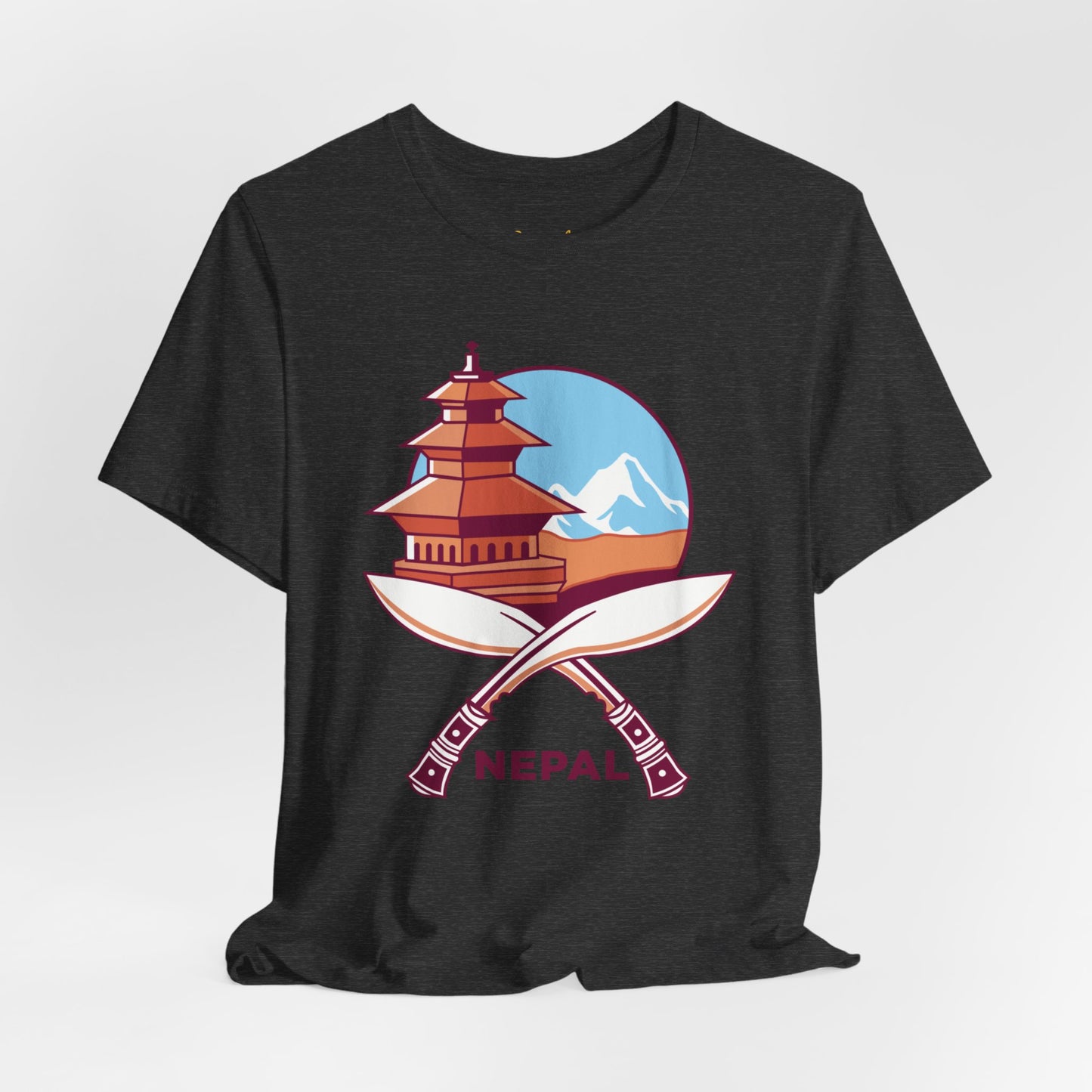 Nepal Graphic T-shirt - Currycature ๐บ๐ธ
