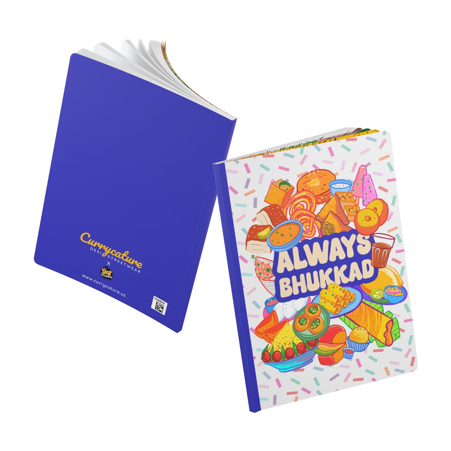 Always Bhukkad Softcover Journal