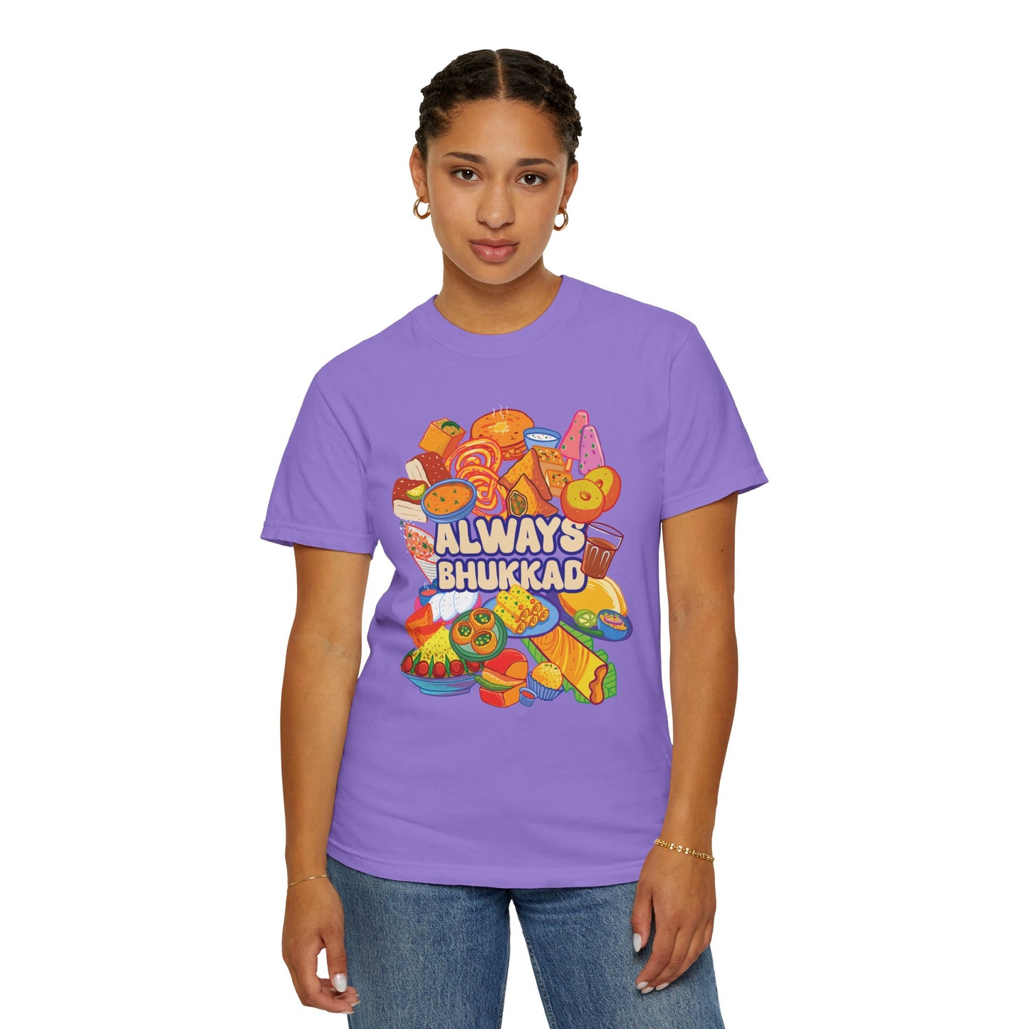Always Bhukkad unisex graphic tee