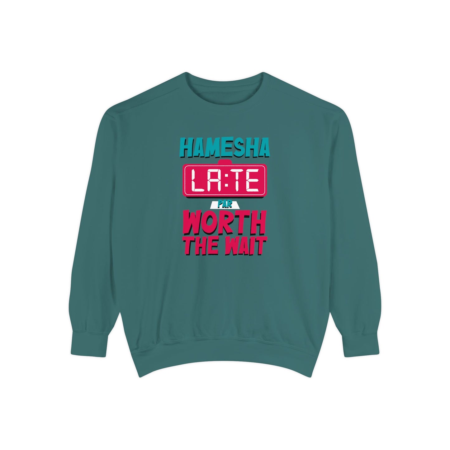 Hamesha Late Garment-Dyed Sweatshirt