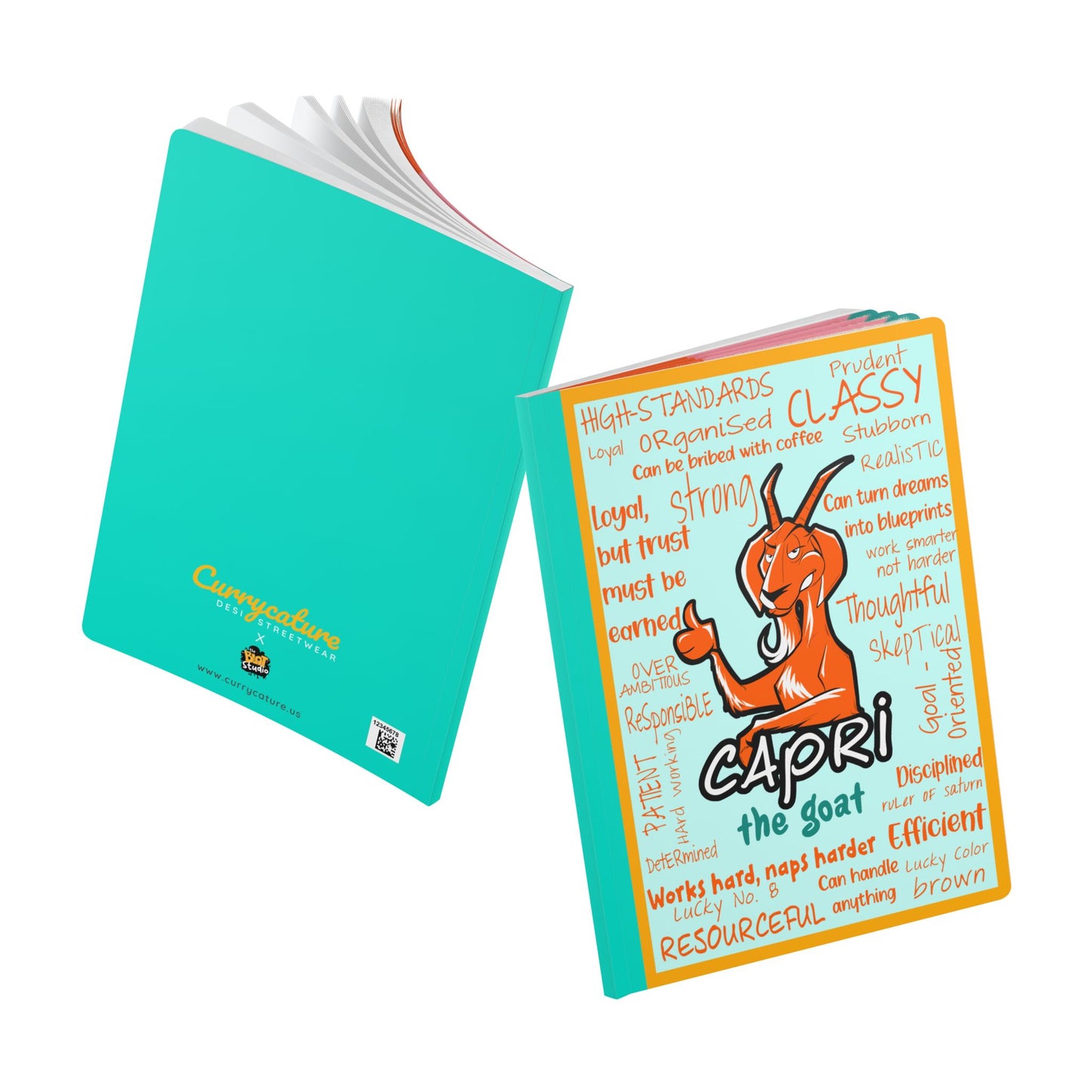 Capricorn Softcover Journal