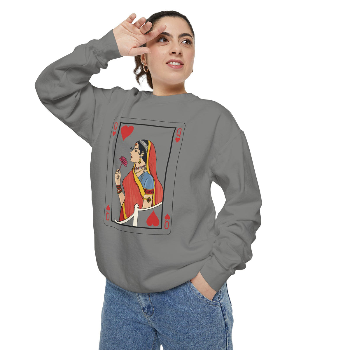 Queen of Hearts Crewneck