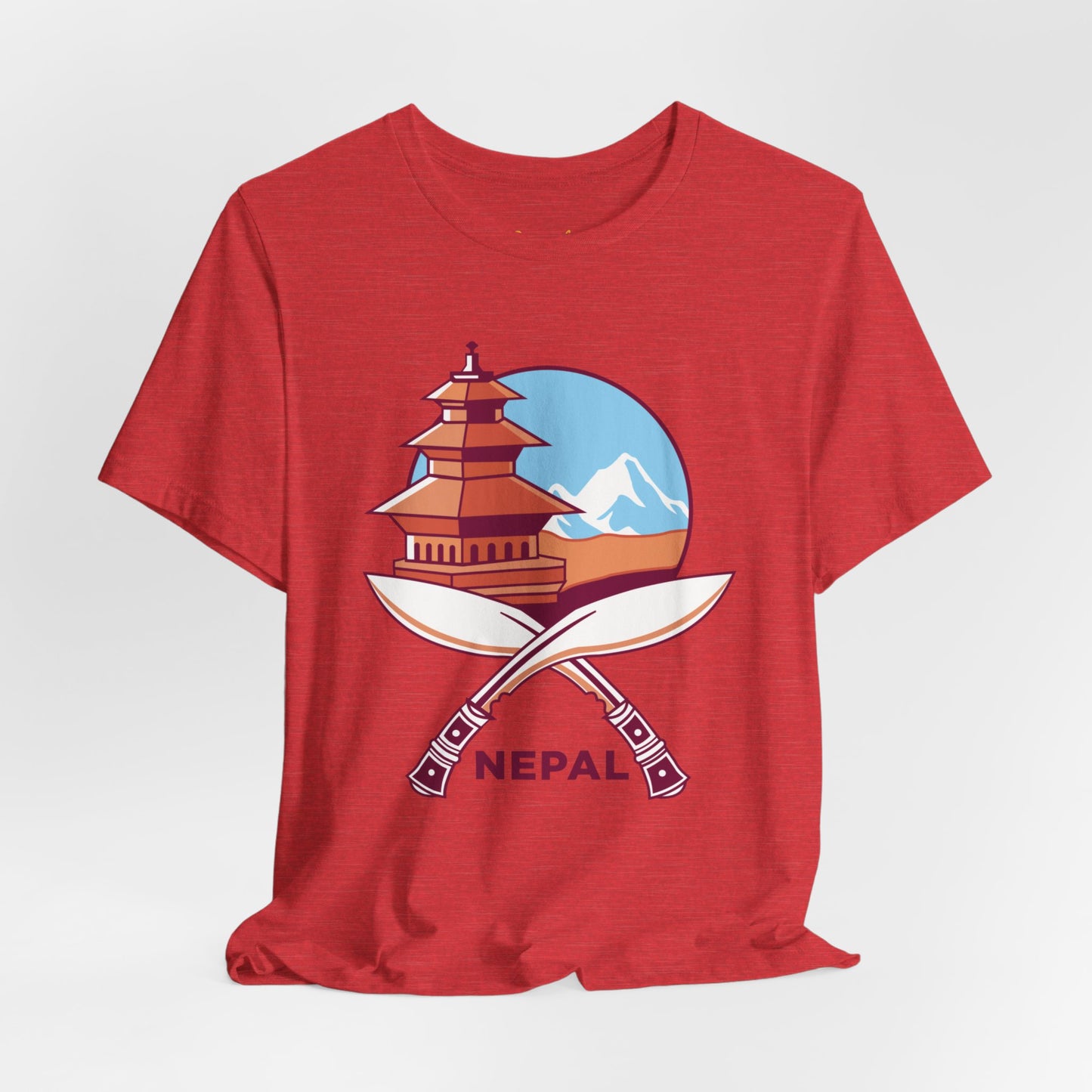 Nepal Graphic T-shirt - Currycature ๐บ๐ธ