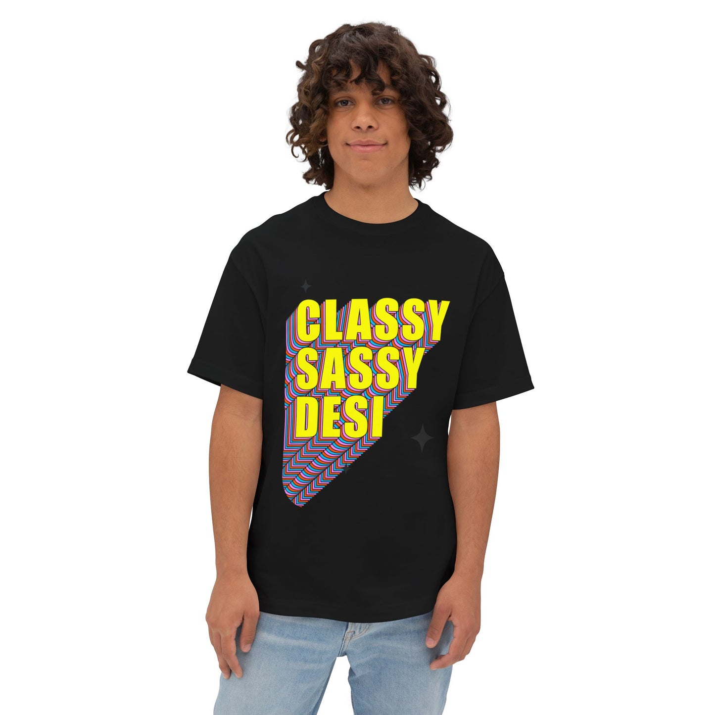 Classy Sassy Desi Oversized Tee