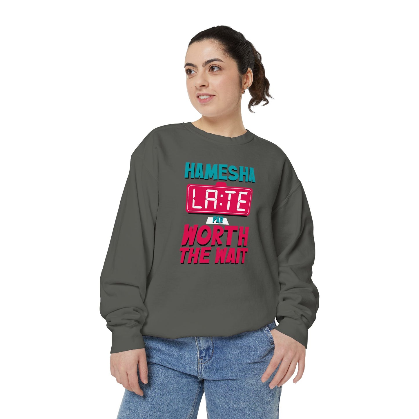 Hamesha Late Garment-Dyed Sweatshirt