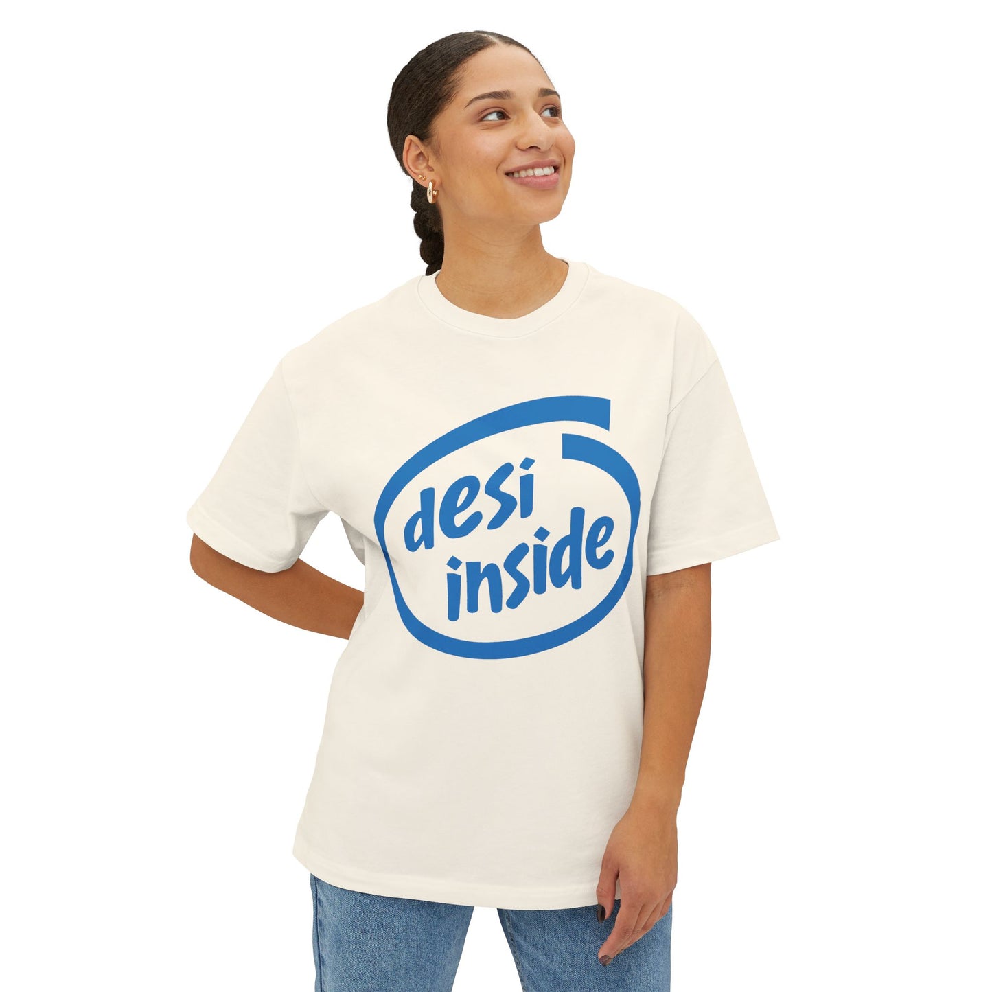 Desi Inside Oversized Tee