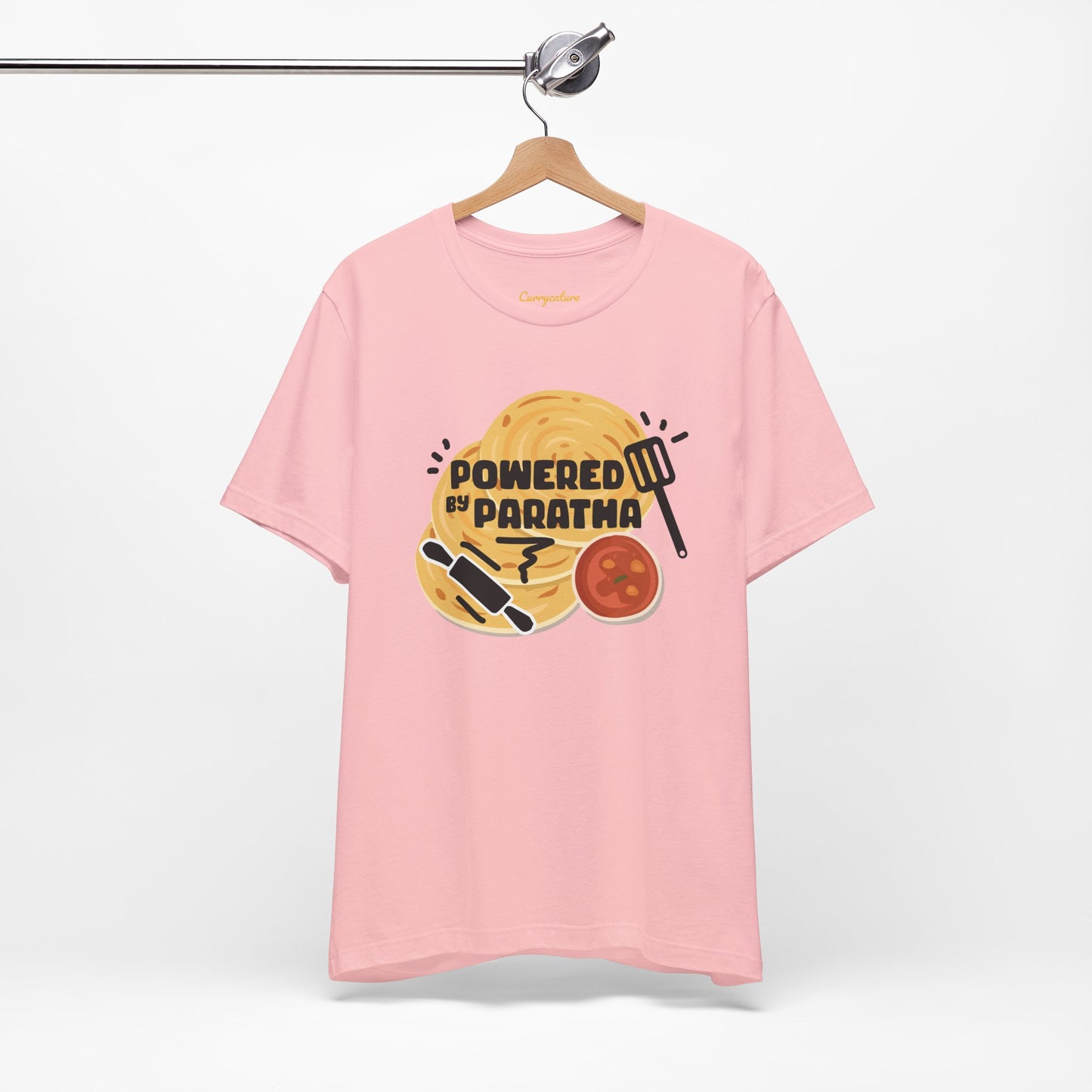 Powered by Paratha Graphic T-shirt