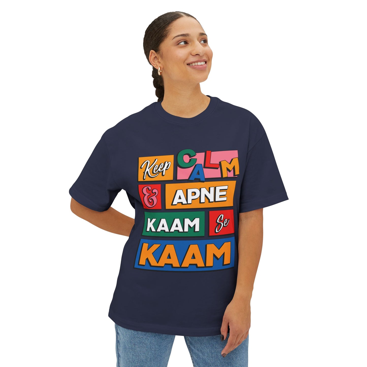 Keep Calm Oversized Tee