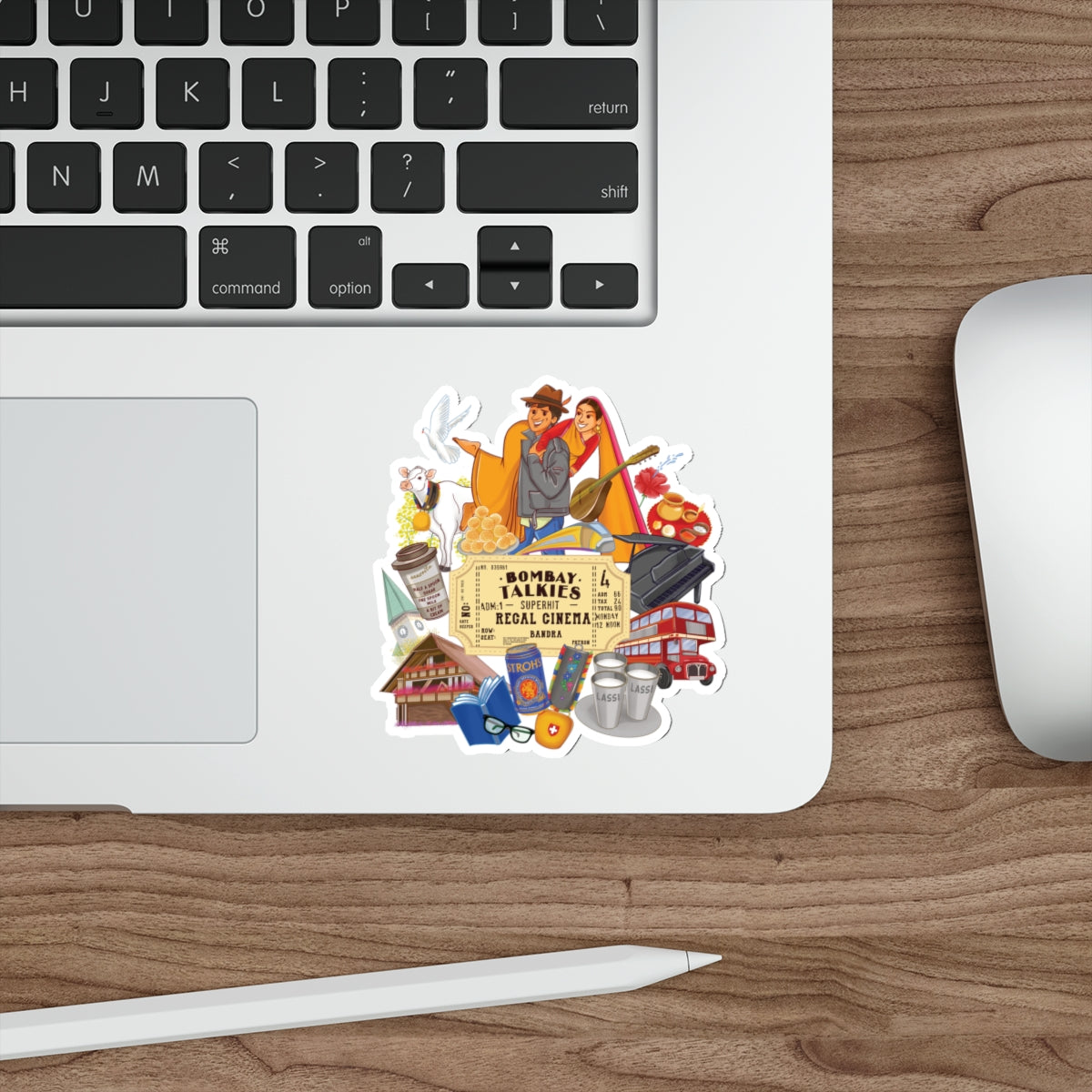 DDLJ Die-Cut Sticker