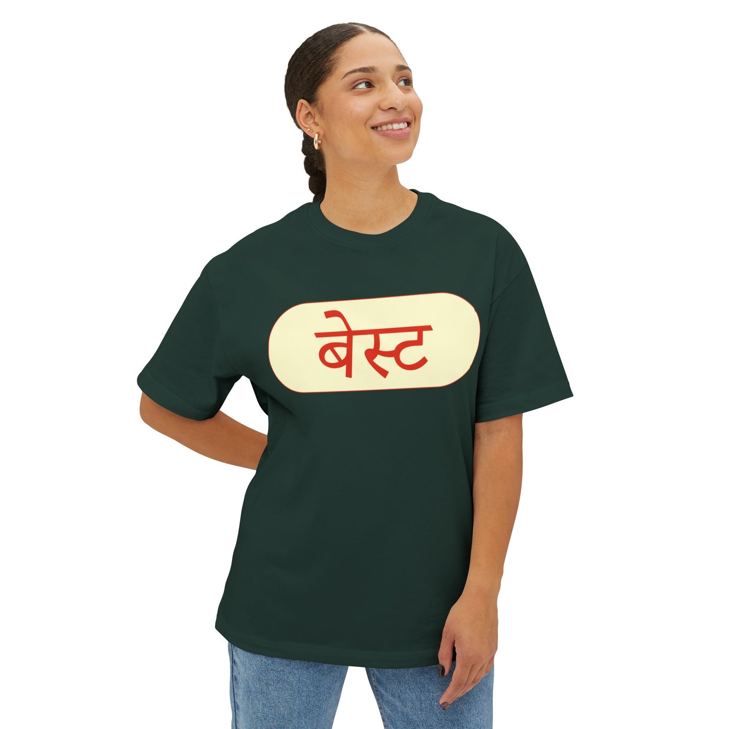 Mumbai BEST Bus Oversized Tee