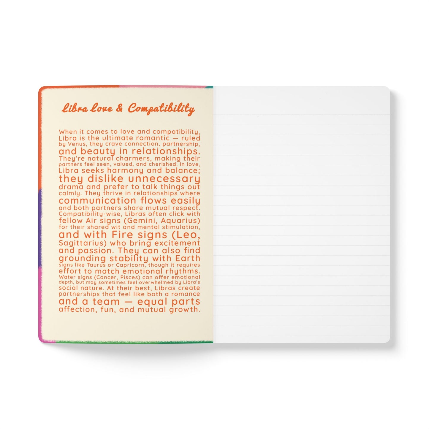 LIBRA Softcover Journal
