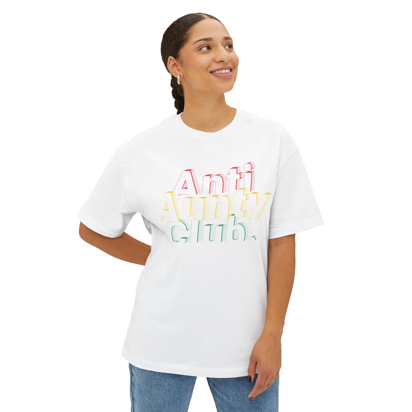 Anti Aunty Club Oversized Tee