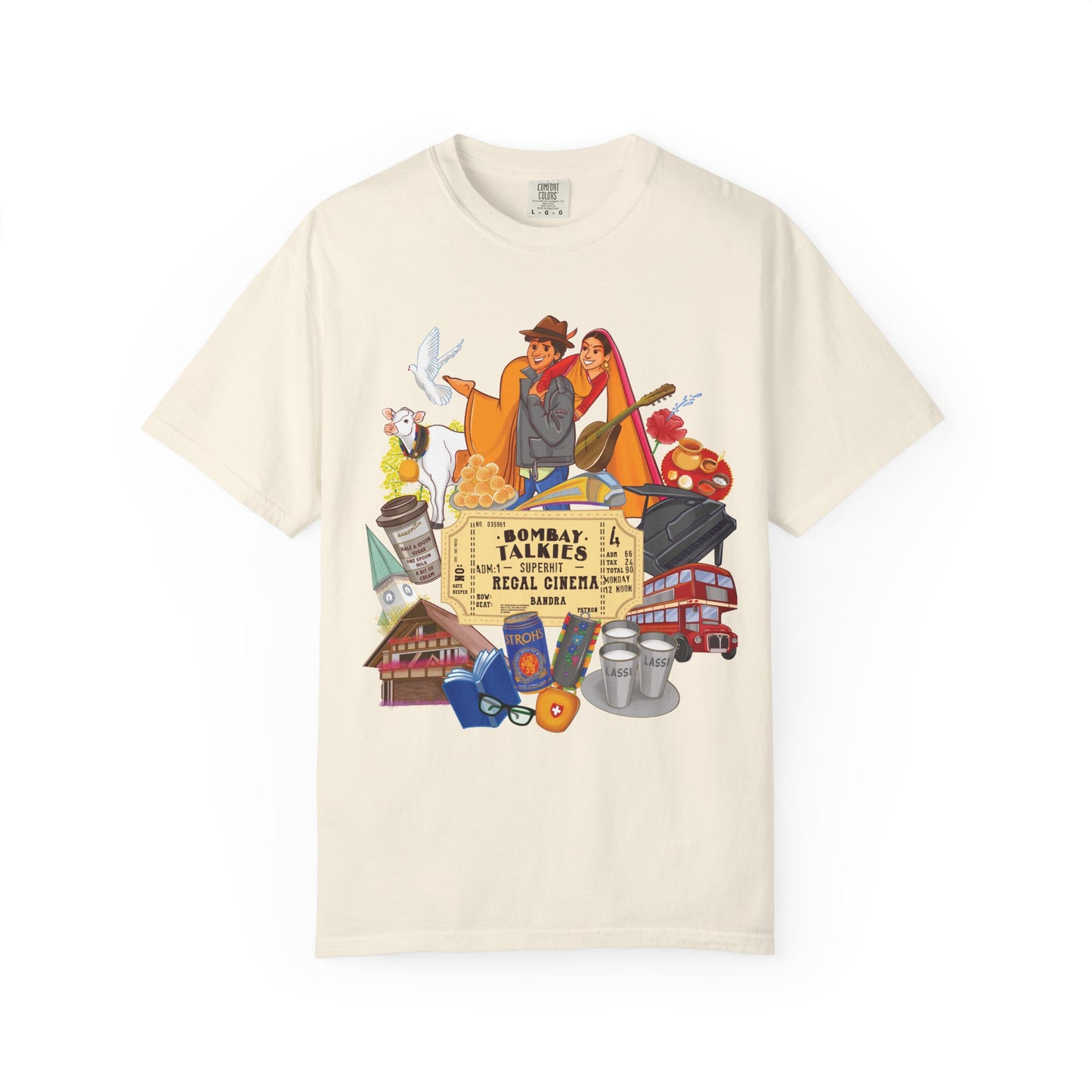 DDLJ graphic tee