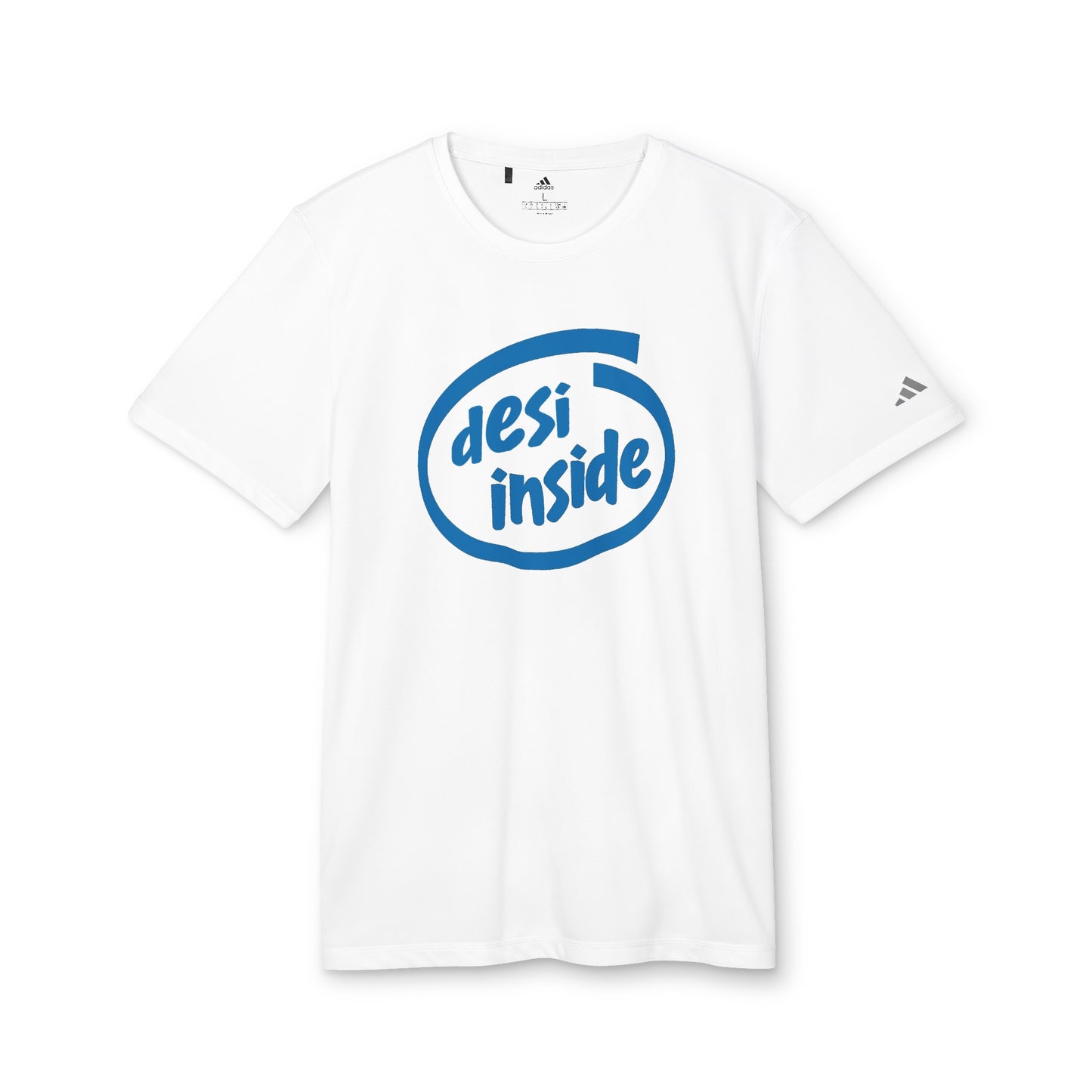 Desi Inside adidas® Unisex Sport T-shirt - Currycature 🇺🇸