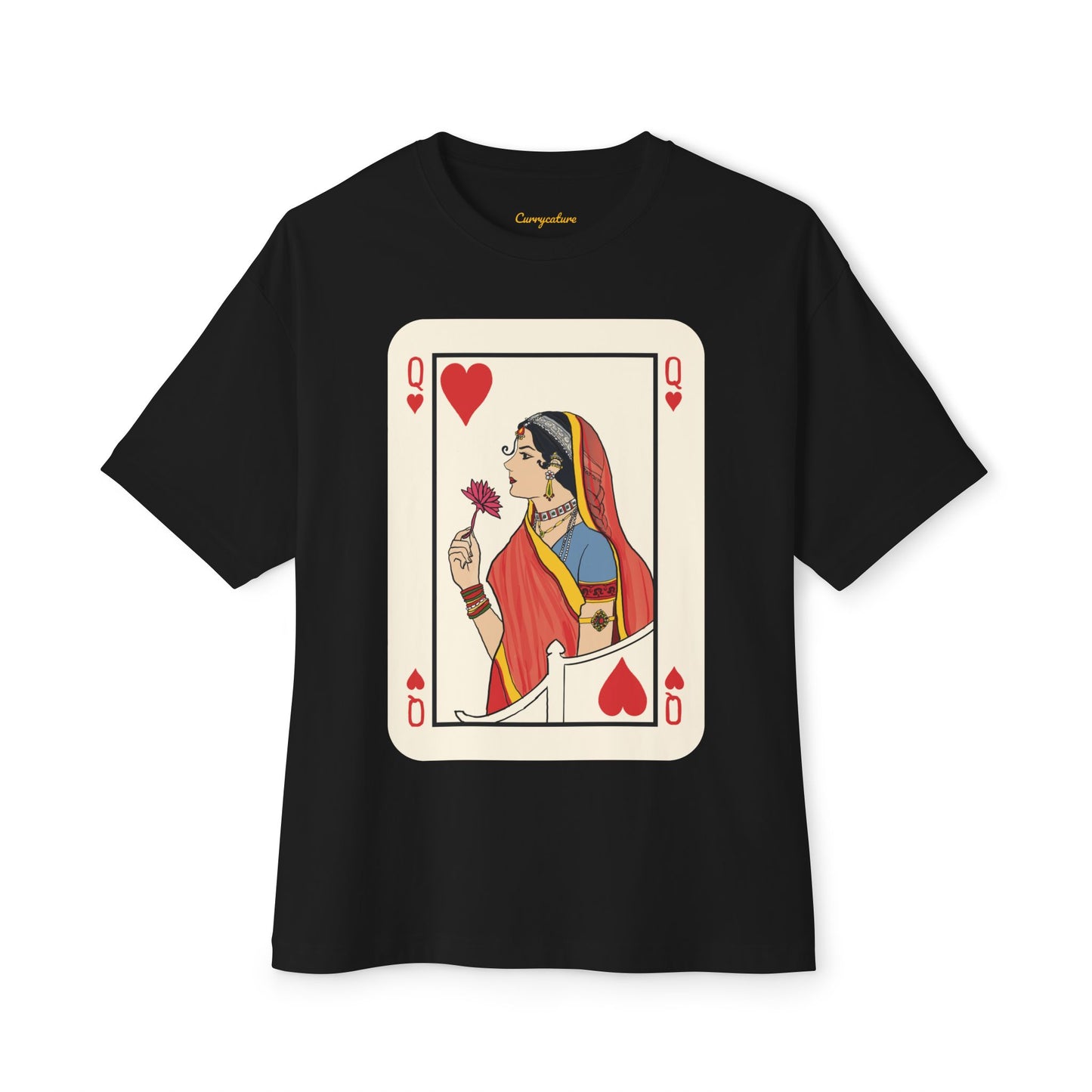 Queen of Hearts Oversized Tee