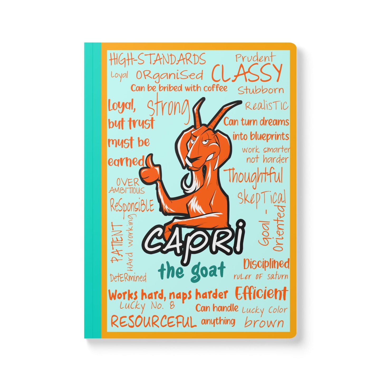 Capricorn Softcover Journal